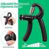 Adjustable Hand Grip Strength Trainer 10-60 KG Strength