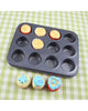 12 Hole Cupcake Tray, Muffin Pan non stick cupcake baking pan kitchen utensil