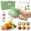 Rechargeable 4 In 1 Handheld Vegetable Cutter Chopper