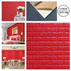 3D Brick Design Self-Adhesive Waterproof Foam Sheet 3D PE Foam Wallpaper