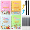 (Pack of 4) Magic Practice Copybook for Kids, Children Reusable Handwriting Practice Copy Books for Preschools Magic Workbook Letter Writing Book