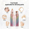 2 In 1 Rechargeable Flawless Eyebrow Hair Remover & Facial Hair Trimmer