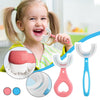 (Pack of 2) Silicone Baby U shaped Tooth Brush, Gum Protector Soft Toothbrush