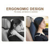 Universal Imported Leather Style Neckrest Backrest Pillow | Breathable Neck Support Cushion
