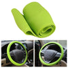Soft Silicone Car Steering Wheel Cover Non-Slip Car Decoration Steering Wheel Cover